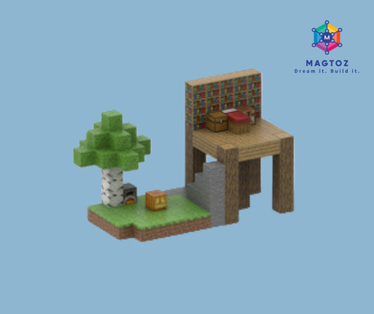 Jungle building - My magnetic toys
