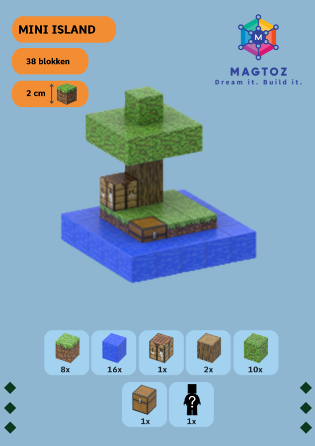 Mini island - My magnetic toys